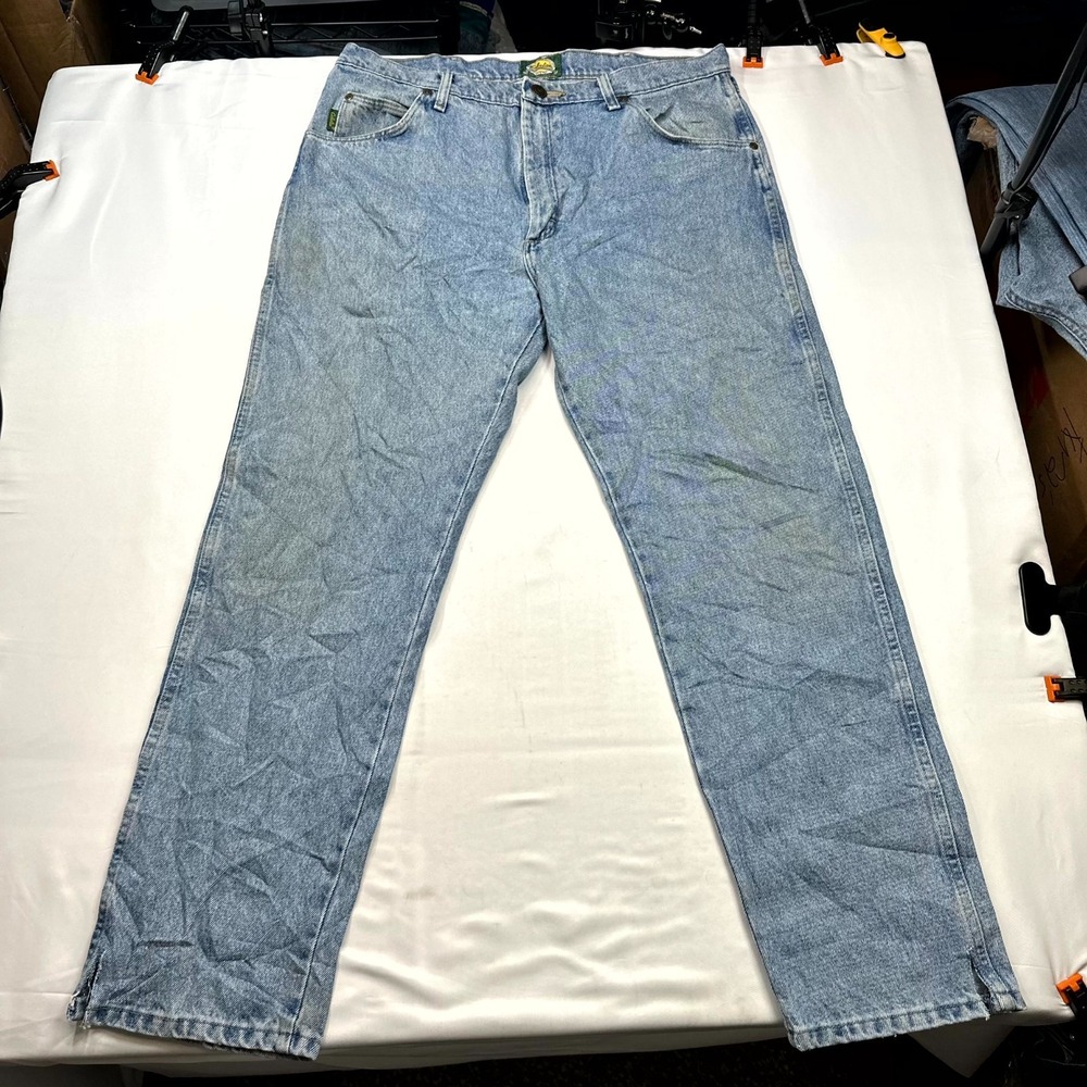 Cabela's Traditional Fit Roughneck‎ Jeans Mens 38x30 Blue Cotton Denim Straight